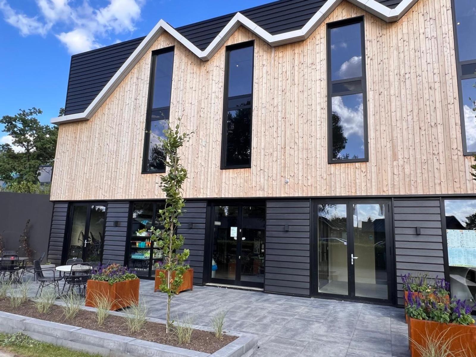 Ferienhaus Lathum Frueher Chalet Familienzeit Exterior photo